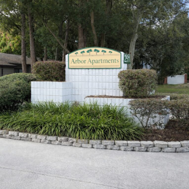 Arbor Apartments Signage